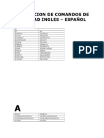 Traduccion Comandos Autocad