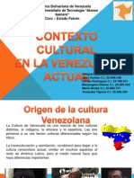 Contexto Cultural en La Venezuela Actual