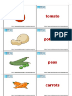 Vegetable Flashcard1