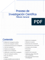 El Proceso de La Investigación Científica