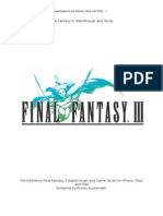 Final Fantasy III Guide (iOS)