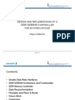 DDR SDRAM Presentation