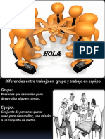 Diferencia W en Equipo y W en Grupo