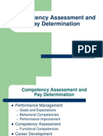 Competency Assessment and Pay Determination