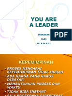 You Are A Leader