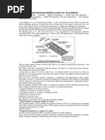 Part Programming For CNC Machines