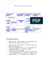 Cesário Verde: Temáticas e Características