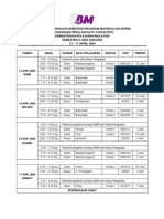 Jadual PSPM