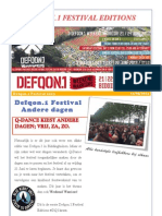 Defqon.1 Festival Editions Krant
