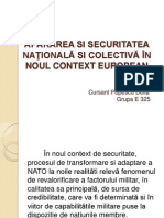 PreSecuritatea Nationala in Noul Context Europeanzent Are