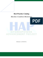 Machine Condition Monitoring: Best Practice Catalog