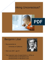 Is All Thinking Unconscious (SLIDES)