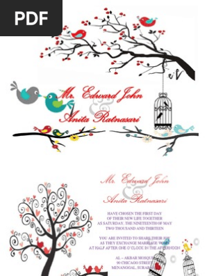 Wedding Invitation