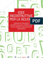 Idee Ricostruttive Per La Scuola 2013