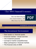 Financial Economics Bocconi Lecture1