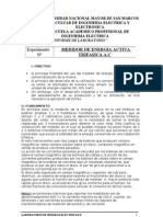 Experimento N°03 Medidas Eléctrica II222221111111