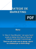 MM Prezentarea 3 - Strategia de Marketing - 2011