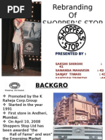 Download Shoppers Stop rebranding by alok123123 SN14081881 doc pdf