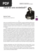 qué es una sociedad-Tarde