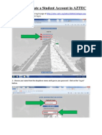 clements- mini-assignment 3-how to create a student account in aztec