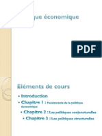 Politique Economique