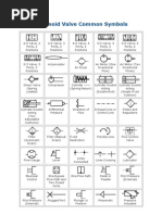 Solenoid Valve Common Symbols