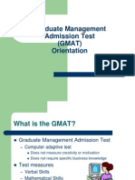 Official GMAT Orientation