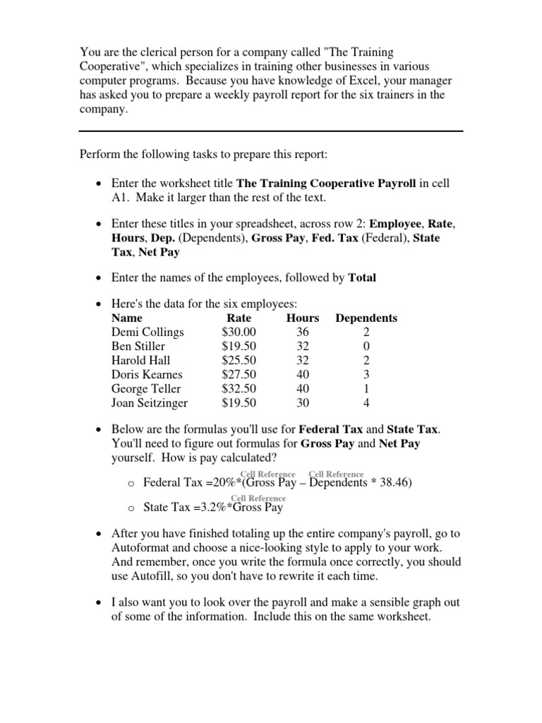 Weekly Payroll Report for Trainers | PDF | Payroll | Spreadsheet
