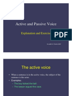 Active Passive Voice