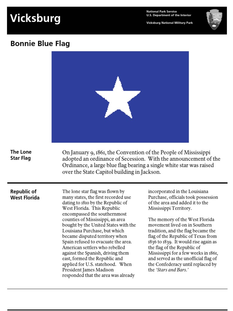 Bonnie Blue Flag PDF Southern United States American Civil War(00)