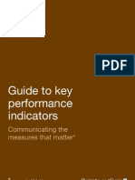 Guide to key performance indicators