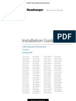 Trig 00701007 Installation Guide Fuller Heavy Duty Transmissions