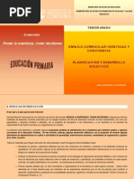 Identidad y Convivencia 3 Grado - Sepiyce