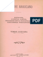 FOLKLORE ARAUCANO (1911) Tomas Guevara.