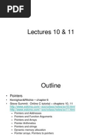 C Course - Lecture10&11 - Pointers