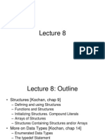 C Course - Lecture 8 - Structures