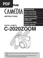 Olympus C-2020Z Manual