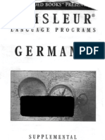 Pimsleur - German I - Booklet - LANGUAGES