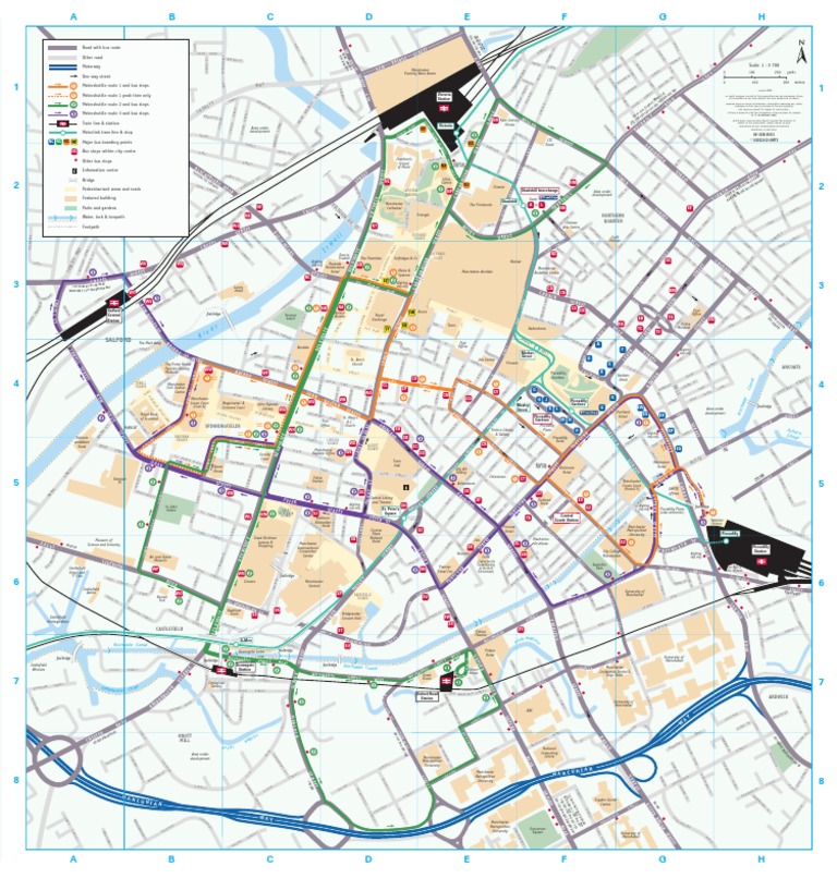 City Centre 061108 | PDF | Manchester | Public Transport