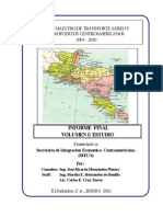 Plan maestro de transporte aéreo y aeropuertos centroamericanos 2001-2010