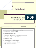 ECE 1131 Chapter 2: Basic Laws: Dr. AHM Zahirul Alam ECE Dept., IIUM