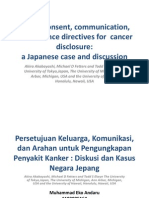 Family Consent, Communication, and Advance Directives - Muhammad Eko Andaru