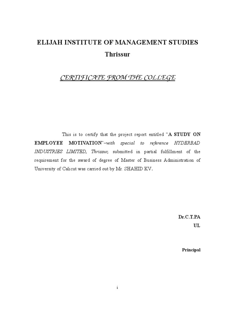 Best acknowledgements for thesis