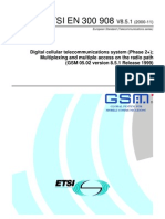 GSM 05.02 Version 8.5.1 Release 99