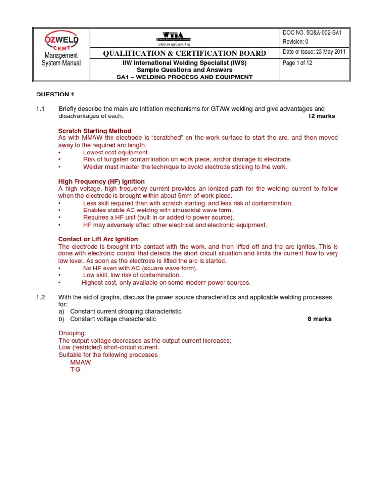 Shielded metal arc welding essay image