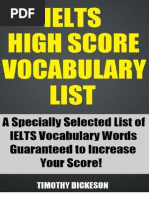 Download 2013 Timothy Dickeson Ielts High Score Vocabulary by maxman110 SN140904756 doc pdf