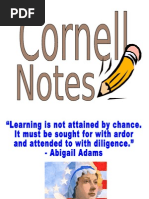 AVID HISTORY PATH:  Cornell Notes