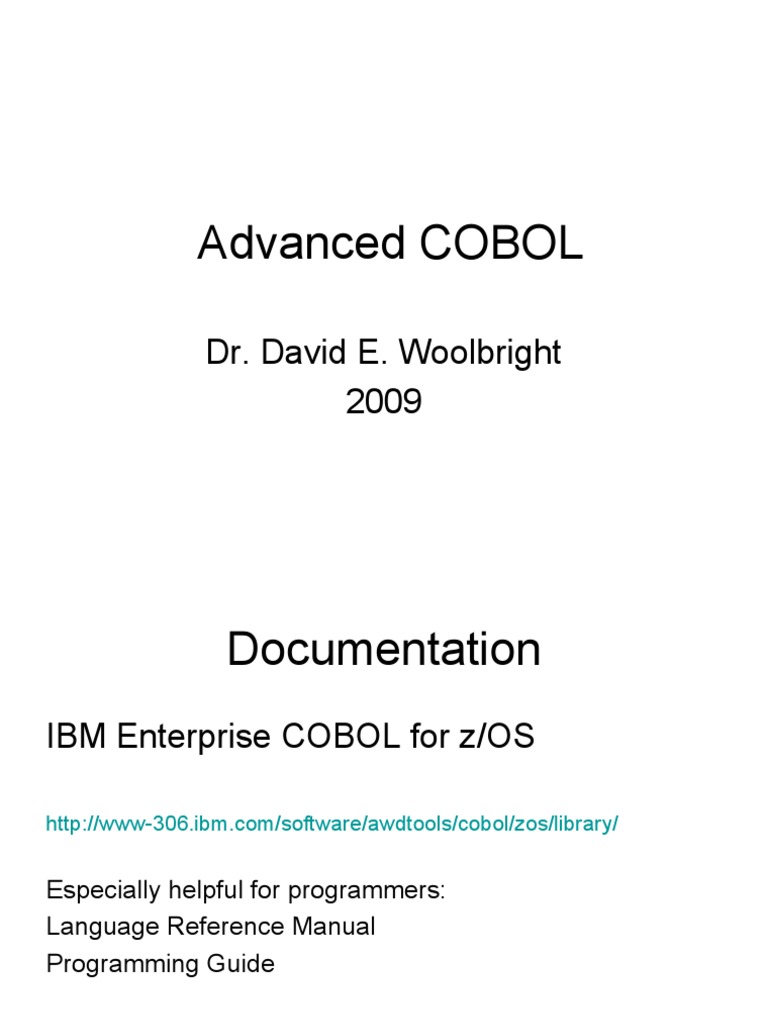 Cobol Subroutine Example _ How To Implement Cobol Subroutines For ...