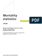 UK Causes of Death 2005