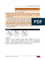 Eliminasi Gauss Jordan